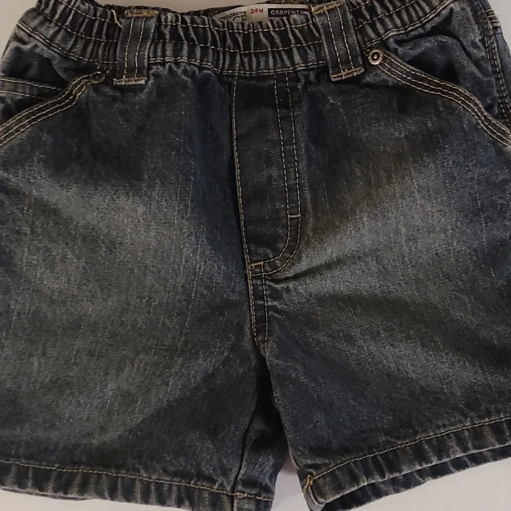 The Children's Place Dark Denim Shorts
